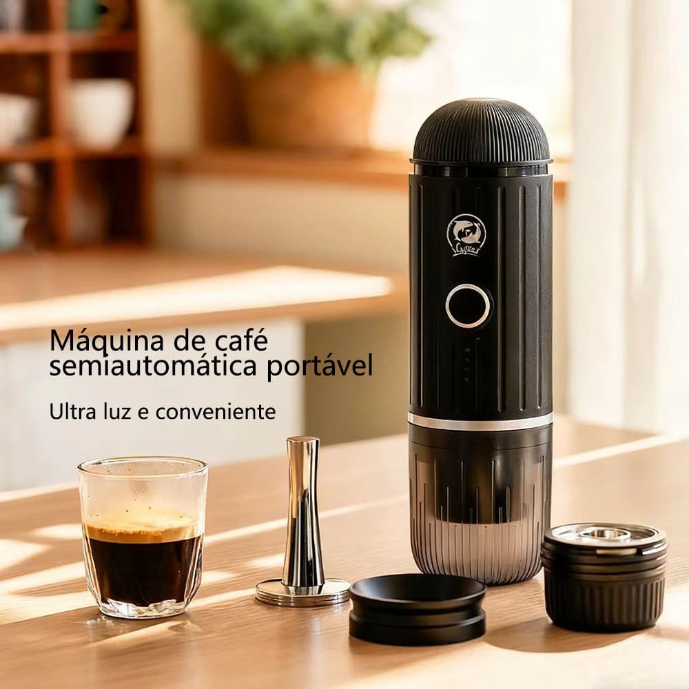 Máquina de Café Expresso Extração Estável Conveniente Baixo Ruído Máquina de Café Elétrica Pode Usar Água Quente