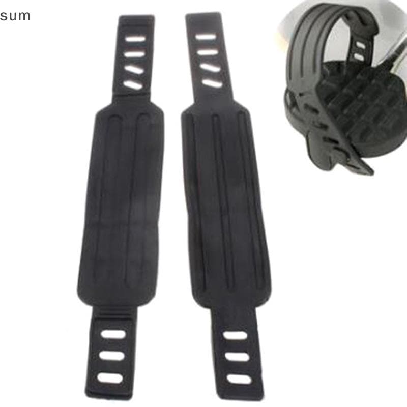 [sum] 1 Par De Cintos Para Bicicletas Ergométricas , Tiras Pedais De Bicicleta , Acessórios Equipamentos De Fitness BR