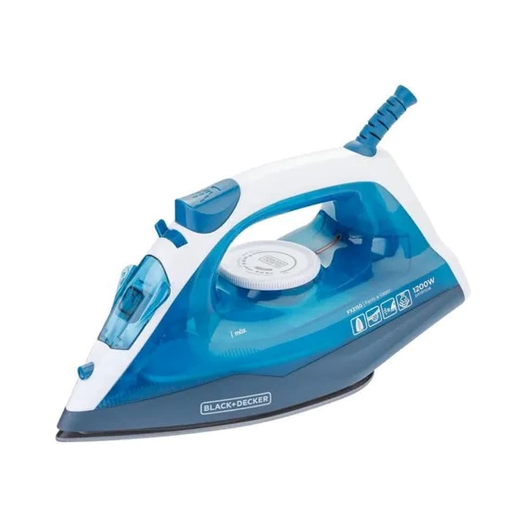 Ferro de Passar a Vapor Black Decker FX2150 Antiaderente Função Autolimpeza