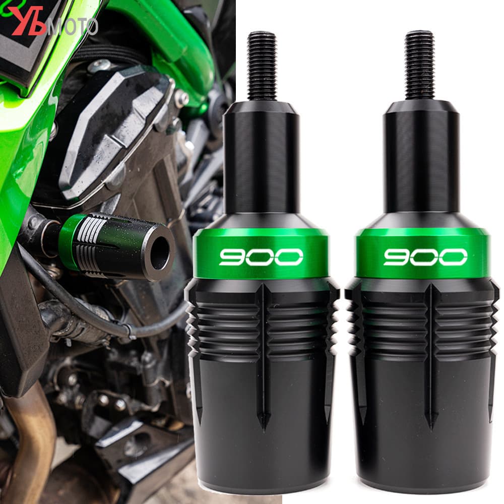 Adequado para acessórios de motocicleta Kawasaki Z900 Z 900, protetor de escape anti-queda, almofada de proteção do moto