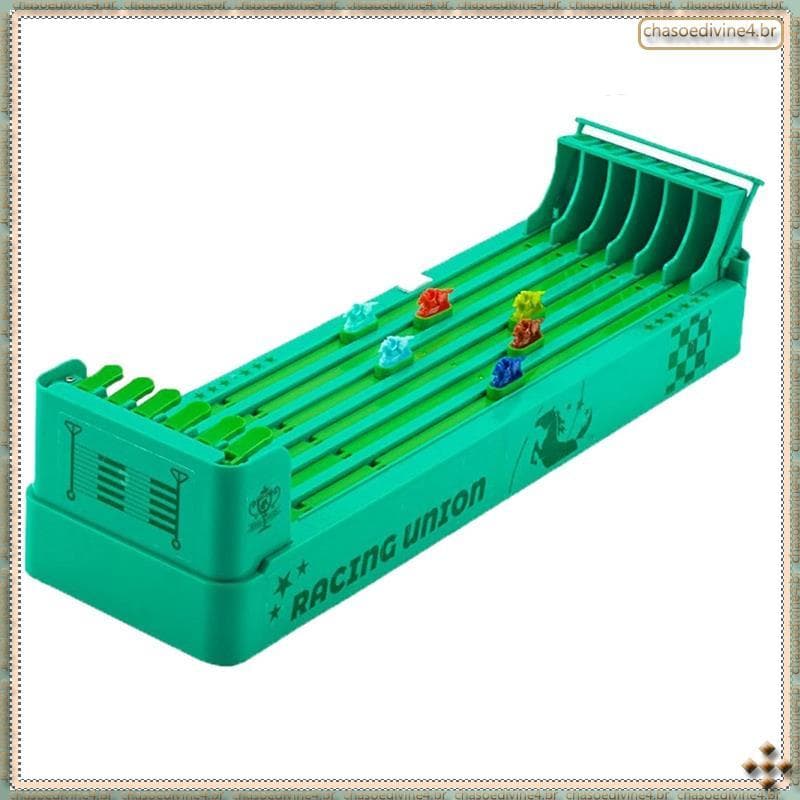 [Ykr] Jogo De Corrida De Cavalos Elétricos Tabuleiro Mesa Eletrônico Conjunto De Máquina Jogos Para Festas Em Família