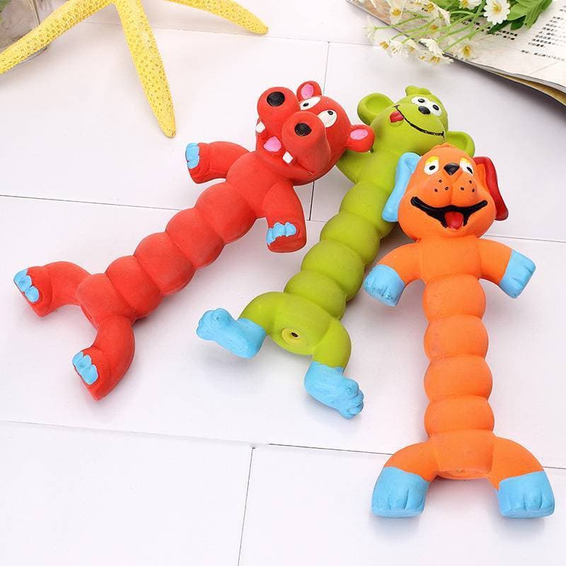Brinquedos De Látex Para Animais De Estimação , Limpeza De Dentes Molares , Brinquedo Com Som De Cachorro , Quebra-Cabeç