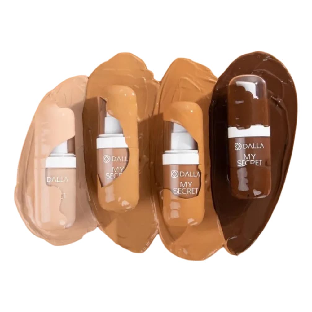 Base Liquida De Alta Cobertura My Secret Dalla Maquiagem