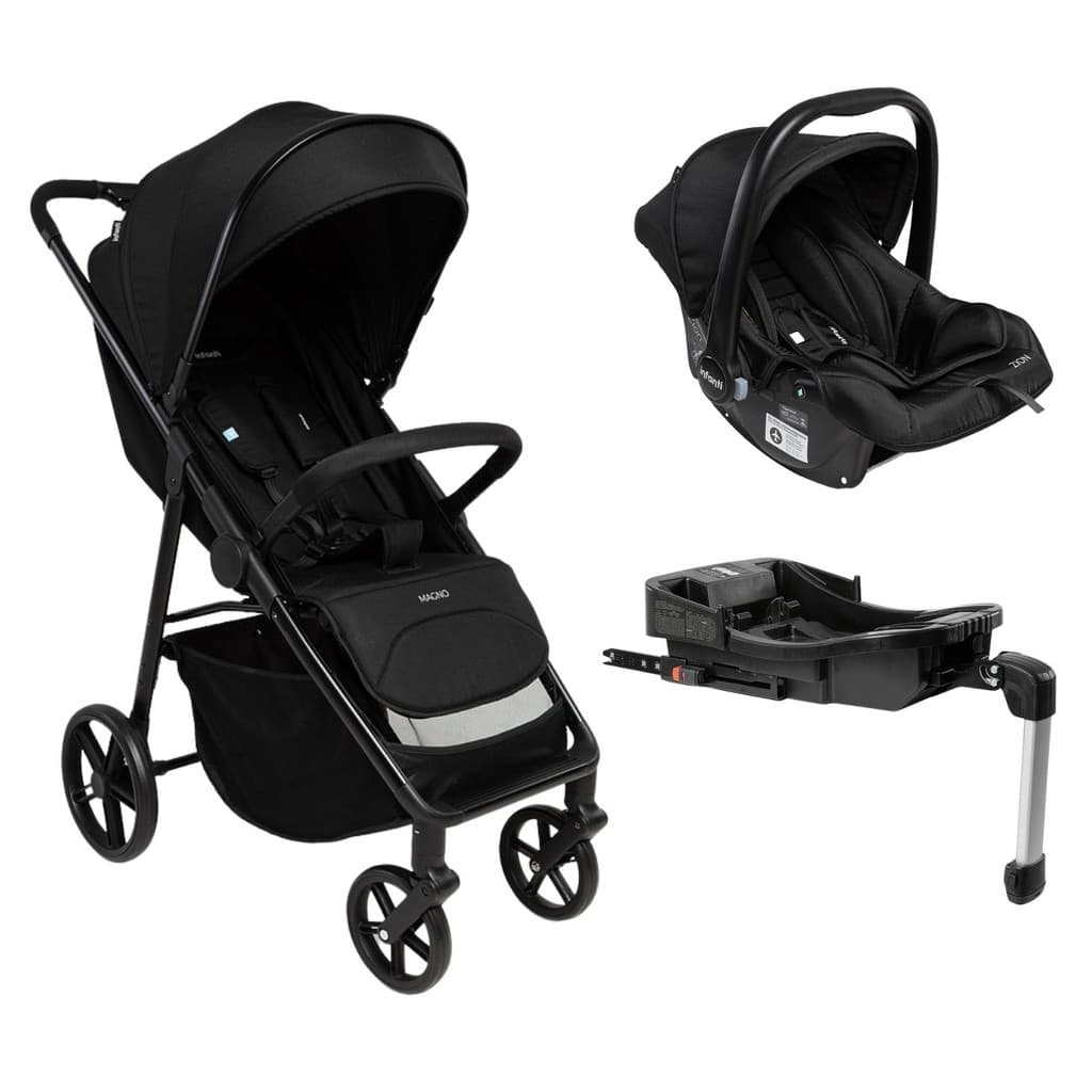 Carrinho Magno com Bebê Conforto e Base Isofix Infanti