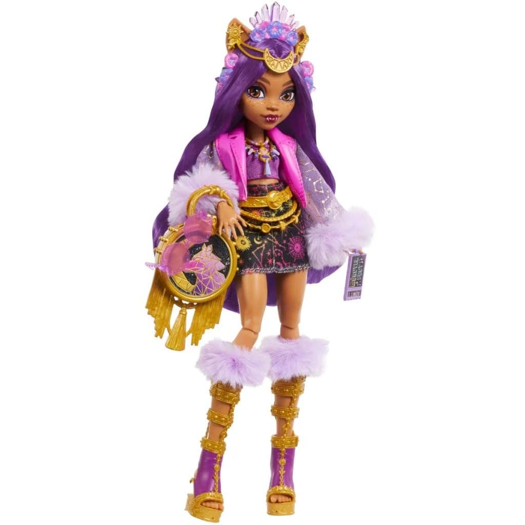 Boneca Monster High Clawdeen Wolf Monster Fest Mattel Brinquedo Infantil Original Colecionável Articulado