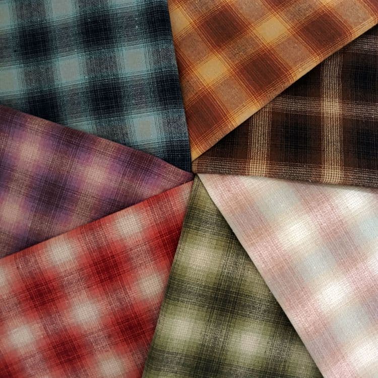 Tecido série estilo Pastoral 7 cores feito à mão faça você mesmo Patchwork tecido decorativo lavagem primeiro tecido de 