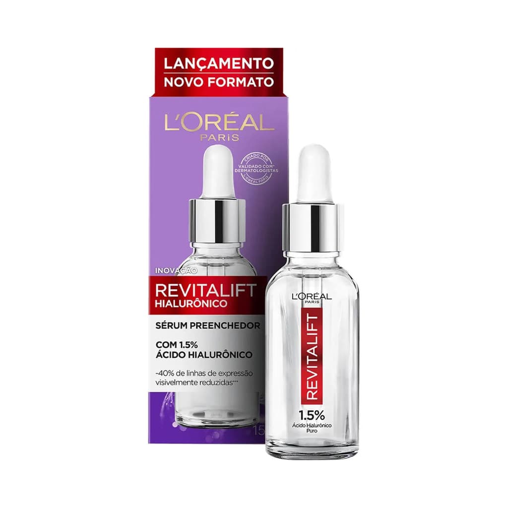L'Oréal Paris Revitalift Hialurônico Sérum Preenchedor Anti-Idade 15ml