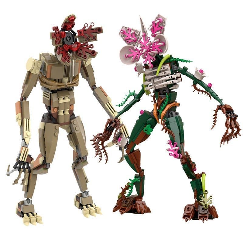 Strange Things 45cm Demogorgon/Monster Orchid/Judge Demogorgon Brinquedo de Blocos de Montar MOC Compatível com Lego T5O