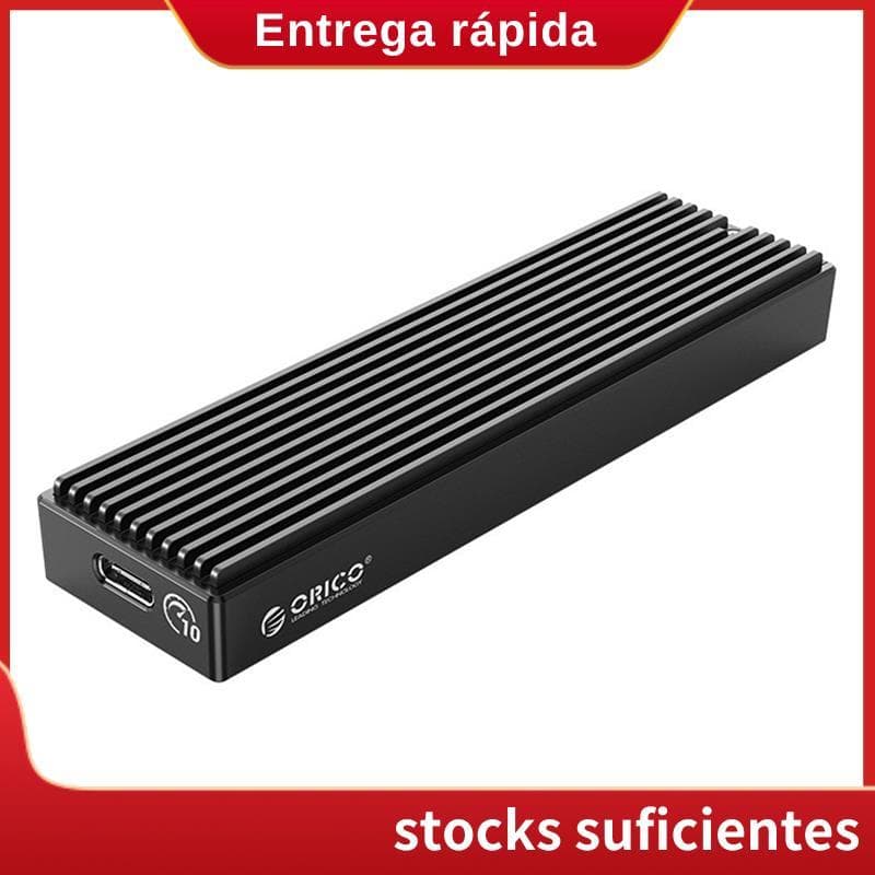 Caixa De Gabinete HDD M2PV-C3 USB3.1 10Gbps Externo 2230/2242/2260/2280 Tipo-C M . 2 NVME Unidade De Estado Sólido