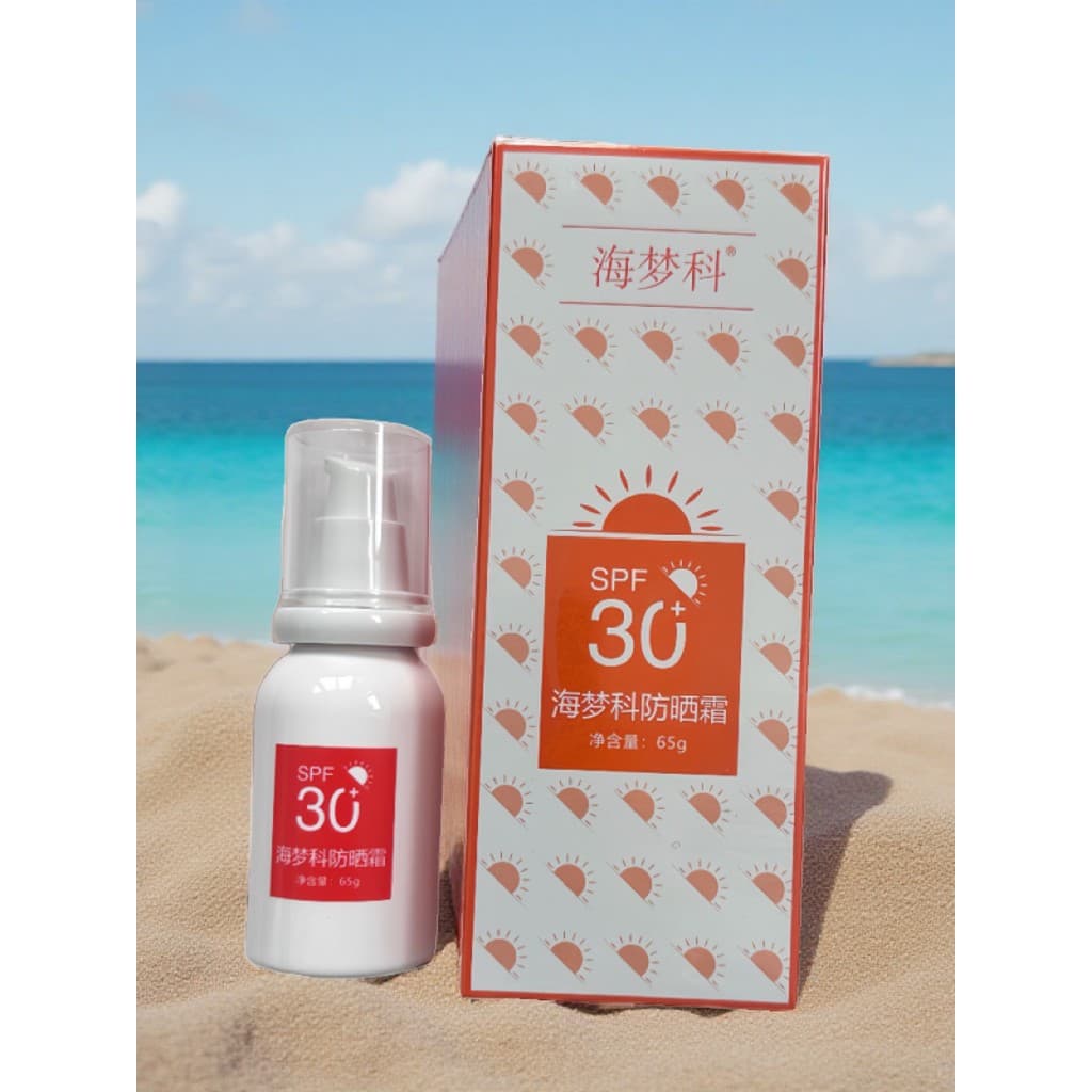 Benmei Protetor Solar Original Haimengke Protetor Solar FPS30 65g Salão de Beleza Genuíno Fucaotang McLaren