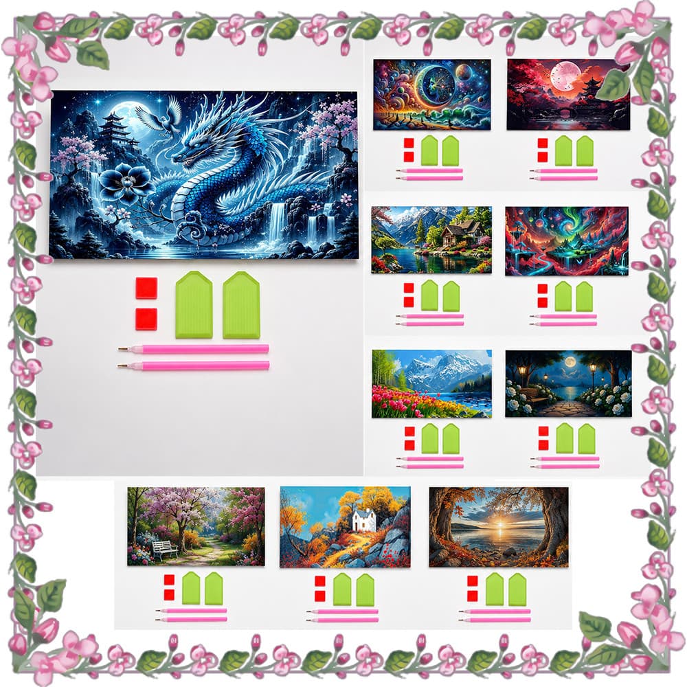 70 x 40 cm, Pintura com diamantes quadrados 5D, Conjunto de arte com diamantes, artesanato, Arte com diamantes 5D DIY
