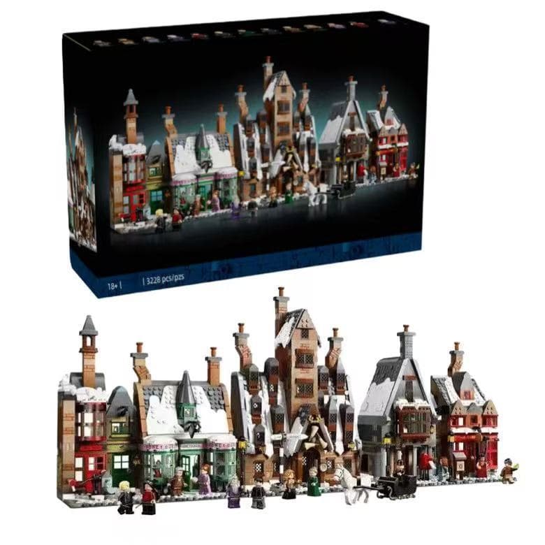 Compatível com o brinquedo de blocos de montar LEGO 76457 da série Harry Potter, Cena de Rua da Vila de Hogsmeade.
