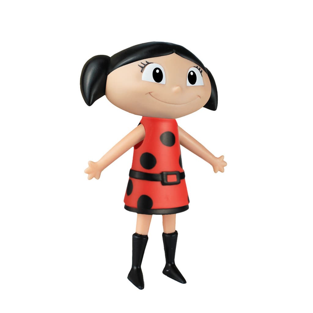 O show da Luna Boneca Articulada Troca Vestido 20 cm - Cardoso Toys