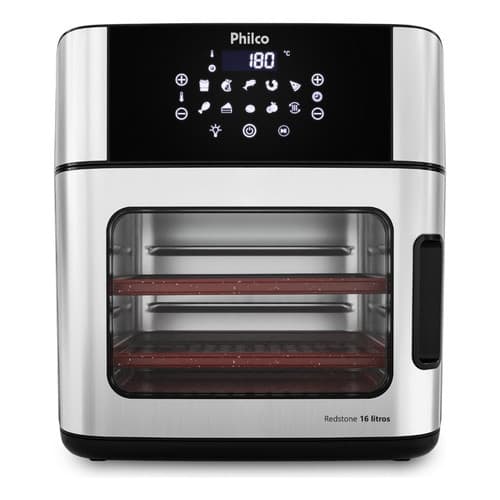 Fritadeira Air Fryer Philco Paf16a 4 Em 1 Painel Digital 16l