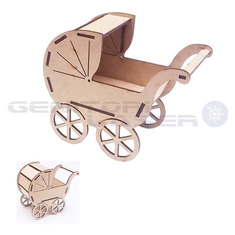 10 Mini Carrinhos De Bebê Com 15 cm Lembrancinha Chá Bebê Lembrancinha Decoração - Amoratto