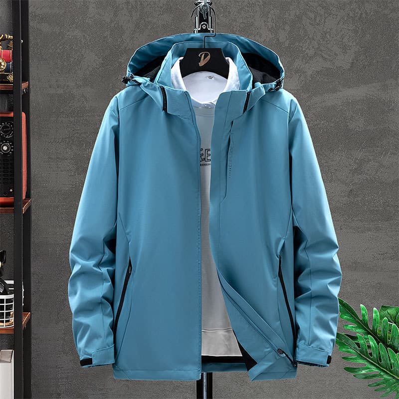 Jaqueta esportiva Casual masculina feminina jaqueta fina casal ao ar livre jaqueta impermeável masculina