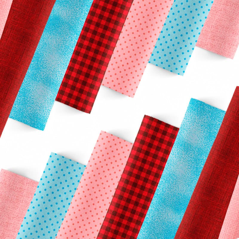 Tecido Tricoline Estampado Estampas Poeirinha Textura Bolinha Poá Costura Patchwork Artesanato Pano