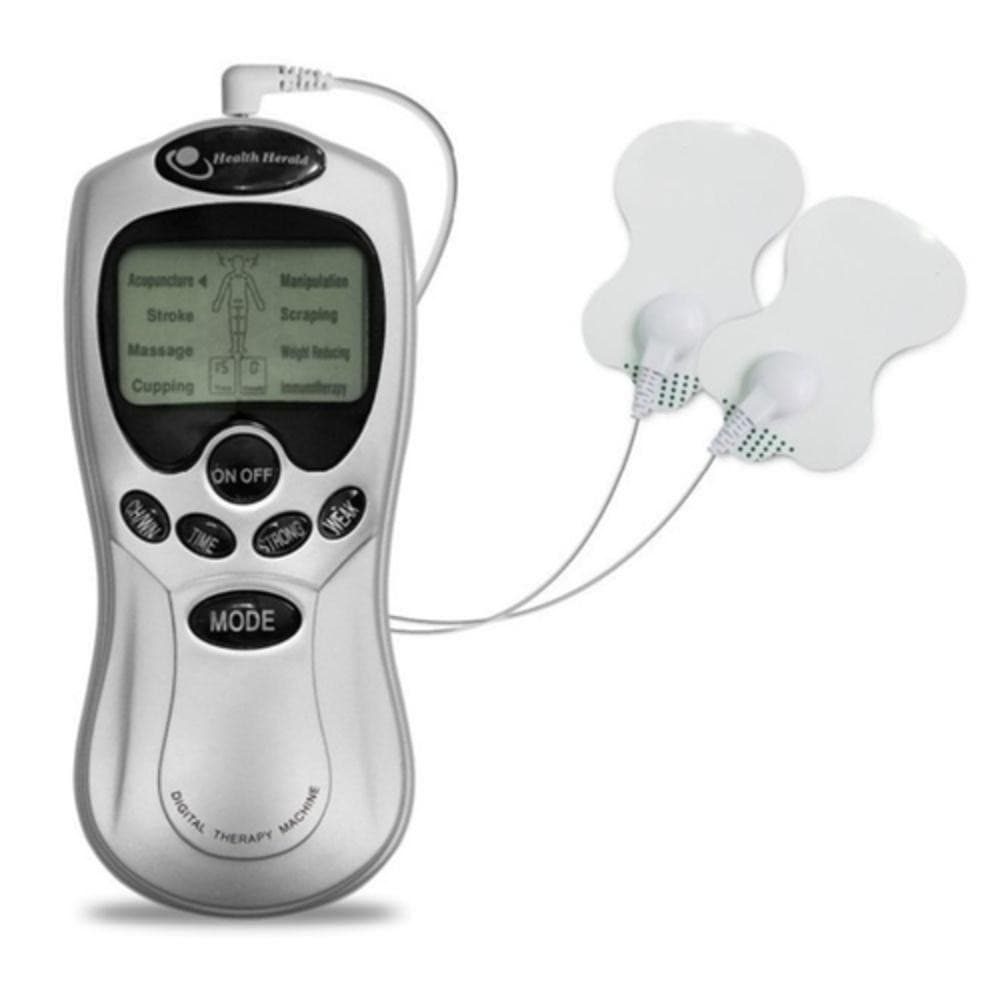 Massageador Tens Fisioterapia Acupuntura Aparelho Eletroestimulador Tonificador Muscular Portatil Digital