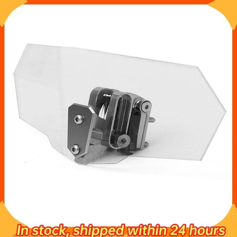 [hobbes1] Universal Moto Defletor De Vento Acessório Clipe Em Extensões De Pára-Brisa 20 Cm Para Nmax155 PCX150 X-ADV