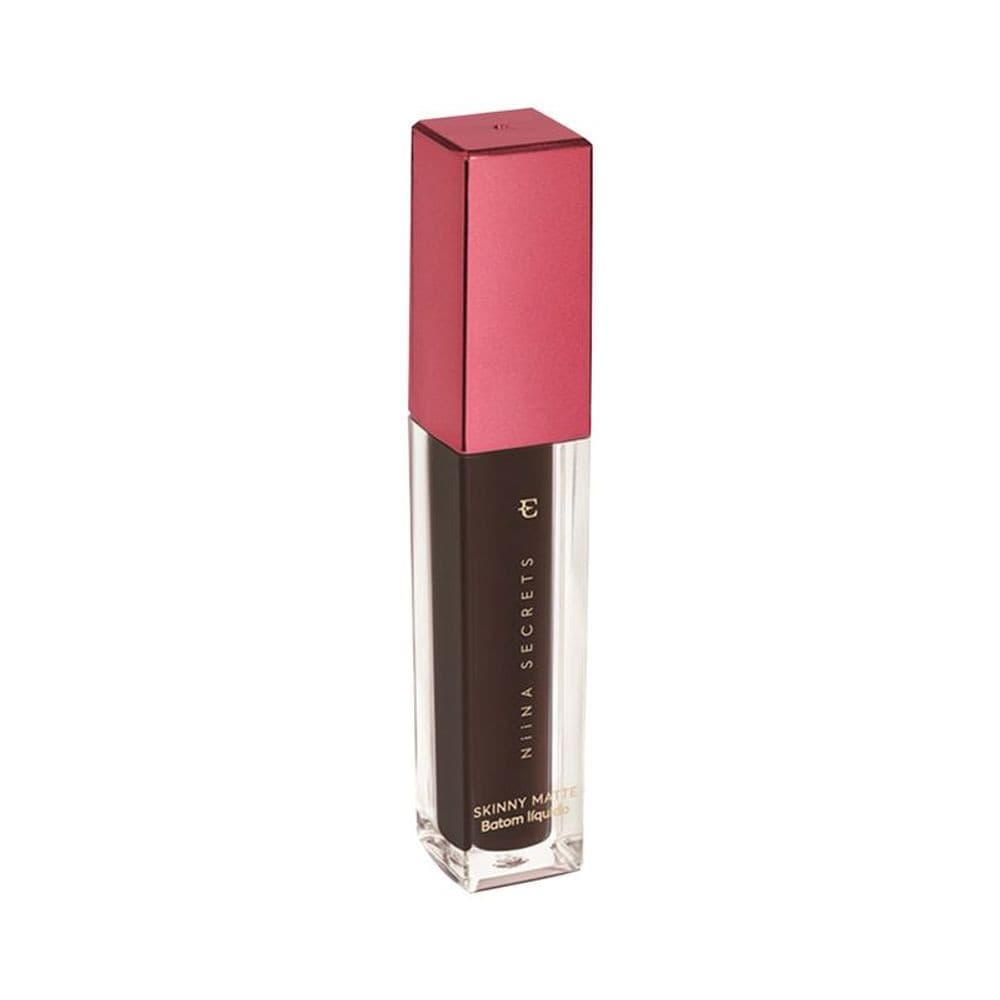 Batom Líquido Skinny Matte Niina Secrets Marrom Lírio 5ml