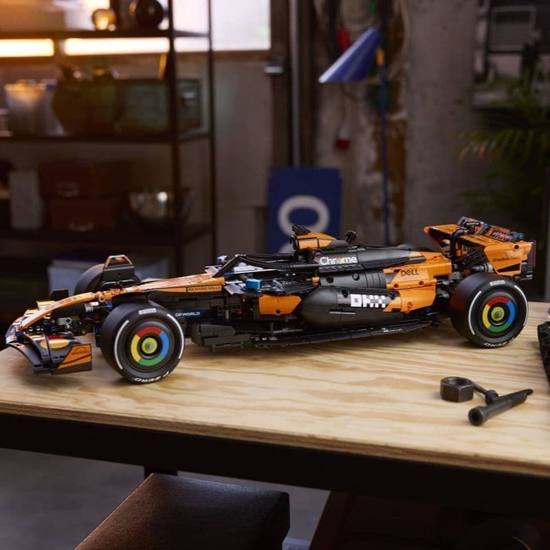 Compatível com o brinquedo de blocos de montar LEGO 42228 McLaren MCL39 F1 Carro de Corrida de Fórmula 1