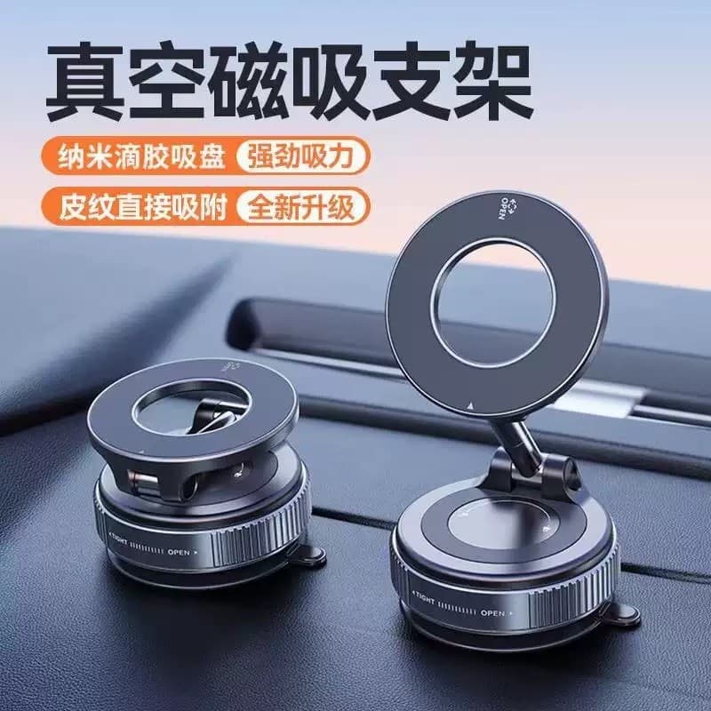 Suporte magnético para carro, suporte de navegação para celular, forte, magnético, adsorção a vácuo para carro, suporte 