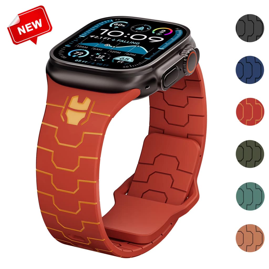 Pulseira De Silicone Para Apple Watch Ultra 4 3 2 49 Iwatch Série 12 11 10 9 8 7 SE 46 45 42mm T800 Ultra 4