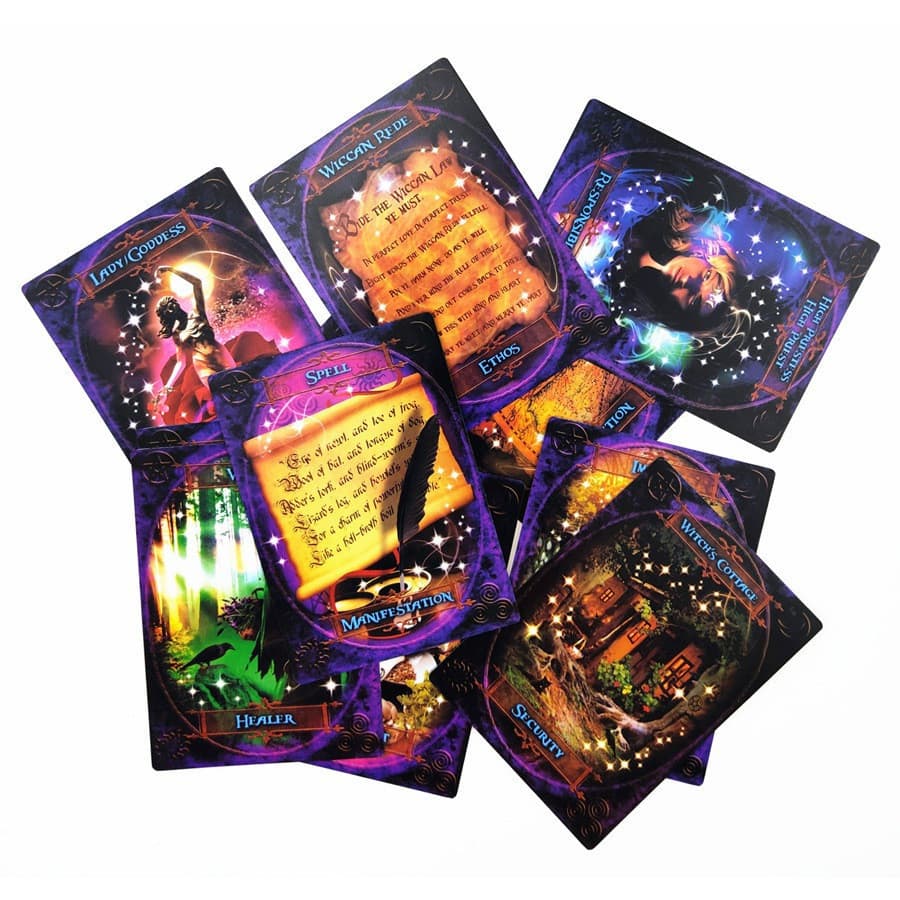 Para Bruxas Sabedoria Oracle Tarô Cartas Impressionante Baralho De Jogo De Tabuleiro Festa Em Família Jogando Jogos De E