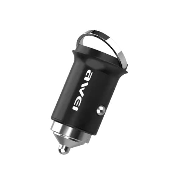 Carregador Veicular 30W Type-C Awei C-854 USB-A Preto