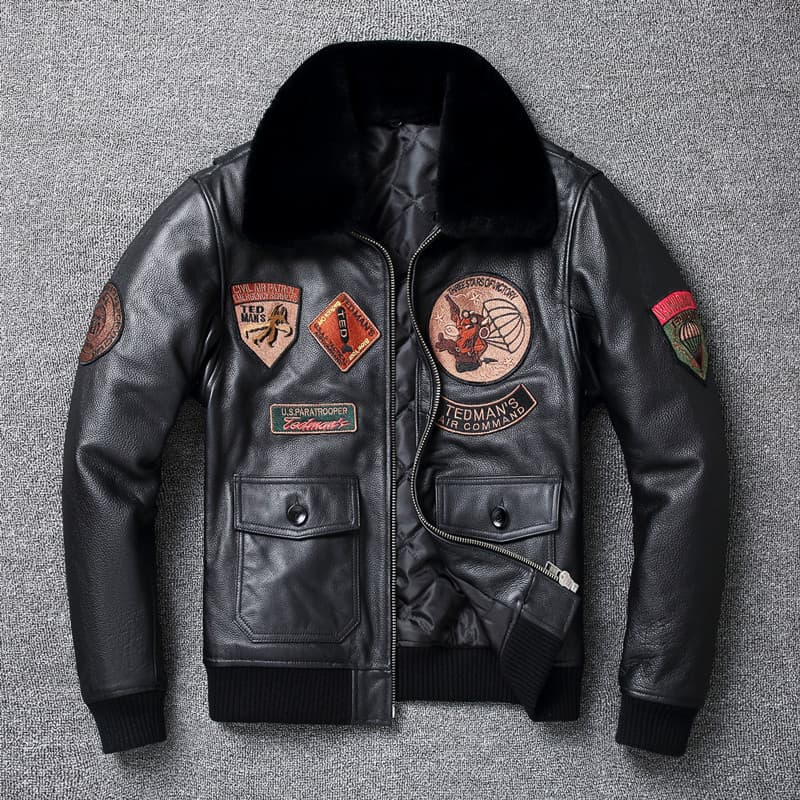 Jaqueta de couro de primeira camada com colheita de vazamento, jaqueta de couro genuíno masculina Plus Size, jaqueta bom