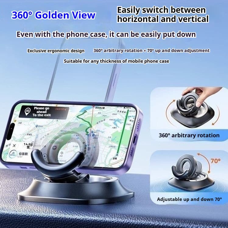 Suporte de celular para carro modelo 2026, novo modelo para navegação no painel do carro, suporte multifuncional especia