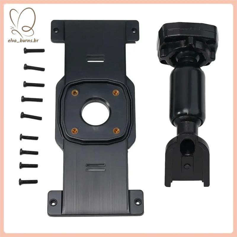 [elva_burns.br] Conjunto De Montagem De Câmera De Painel De Espelho 1 Carro DVR Retrovisor Universal Placa Traseira Aces