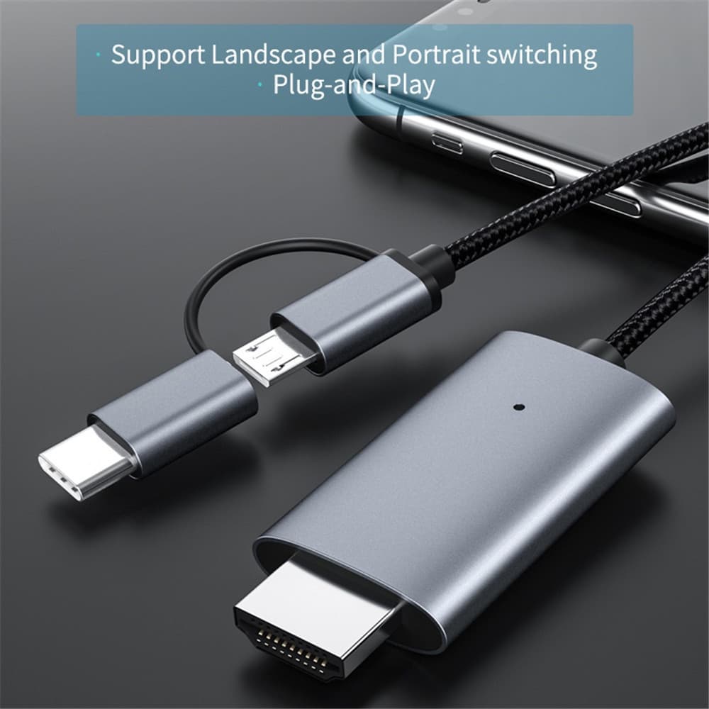 K KBT LD39 HD 1080P Celular para HDMI Compatível Dispositivo Android Projetor de TV Celular Tablet Z814