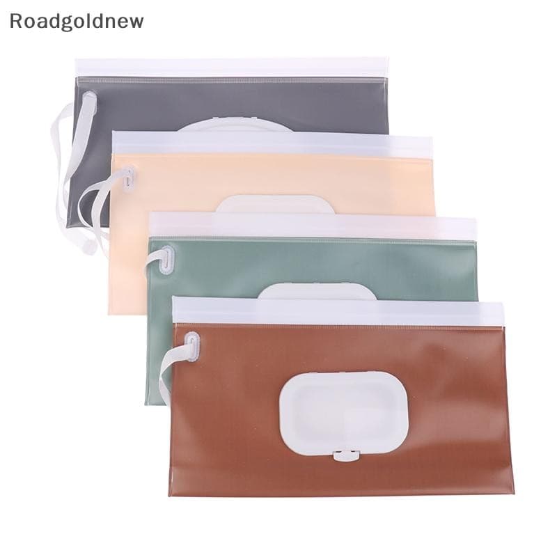 RGN 1 Pçs EVA Portátil Snap-Strap Caixa De Tecido Lenços Umedecidos Saco Flip Capa Bolsa Cosmética Ao Ar Livre Útil Carr