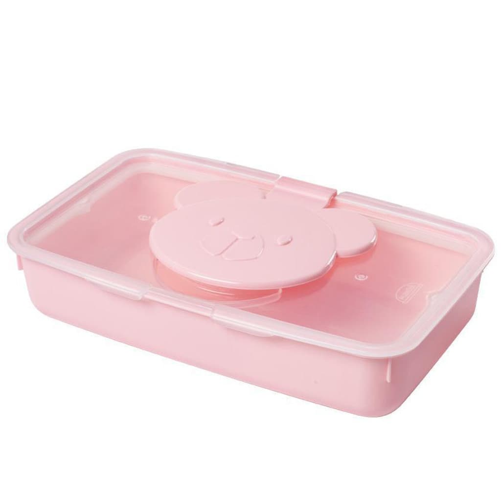Porta Lenço Umidecido para Bebê Plasutil com Tampa Protetora Design Encantador