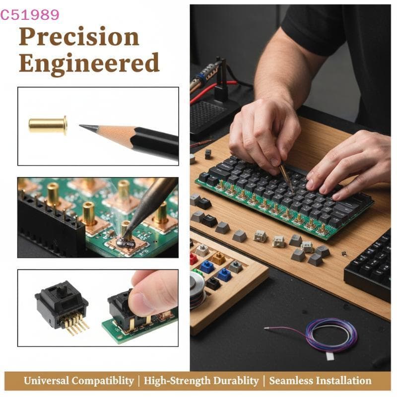 [kaan] 100 Unidades Mecânico Teclado E Mouse Hot Plug Soet Para Construção Teclados Flexibilidade Aprimorada Projetos De