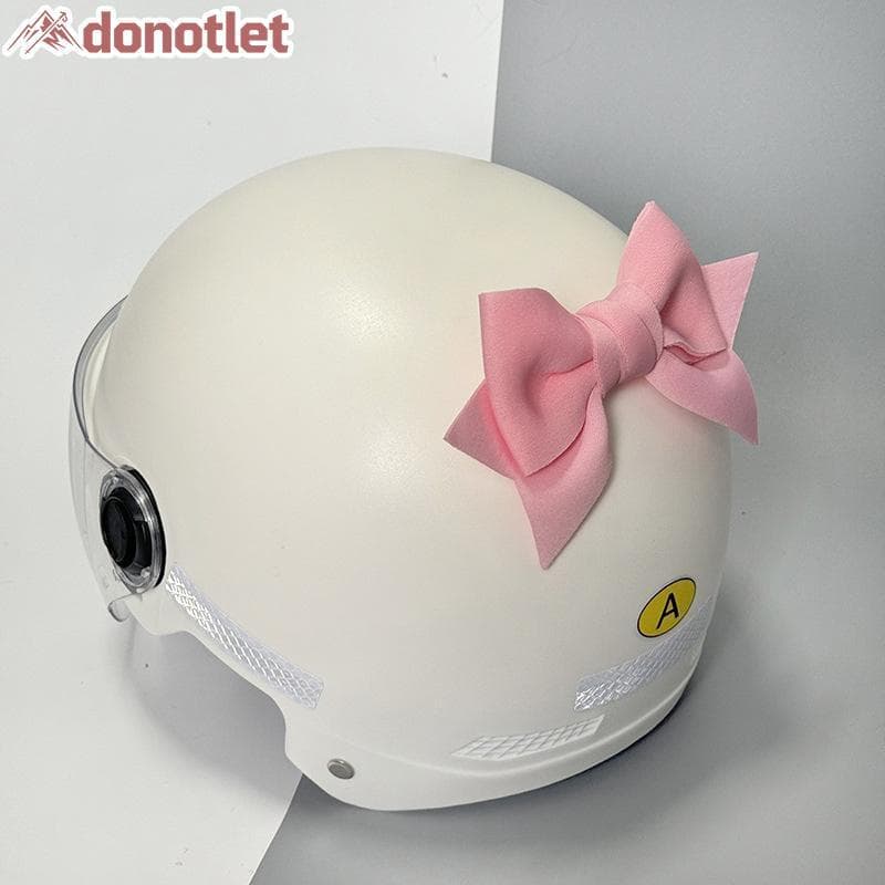 Donotlet Arco Decoração Para Capacetes De Patinação Bonito Capacete Da Motocicleta Acessório Bicicleta Moto Meninas Senh