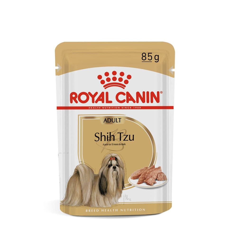 Ração Úmida para cachorro Royal Canin Wet Cao 85g - Raça Shitzu