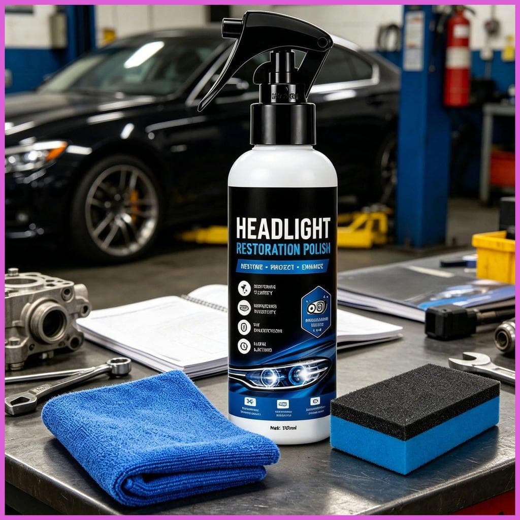 Kit De Restauração De Farol De Carros , Remoção De Amarelecimento , Fluido De Remodelação Carro Para Detalhes De Motoris
