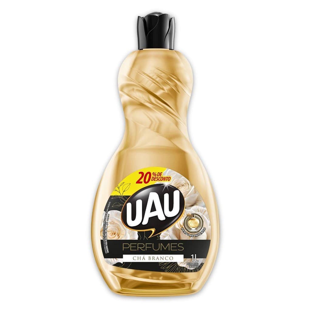 Limpador Perfumado 1L UAU Ingleza Perfume Chá Branco Promo