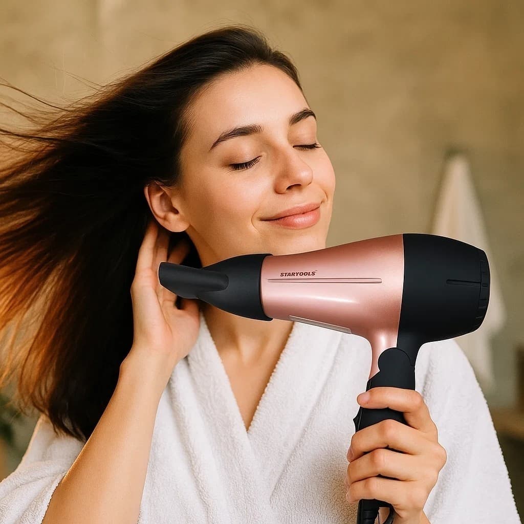 Escova Secadora Modeladora Cabelo Quente Frio Alisadora Profissional Potente Bivolt