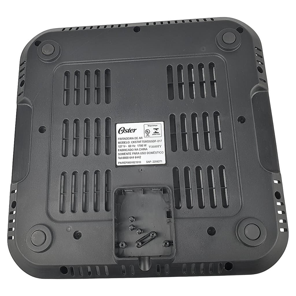 Fundo para Fritadeira Sem Óleo Inox DiamondTech Oster 7,5L CKSTAF75WDSSDF