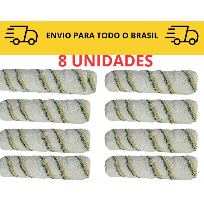 Rolo para pintura Antirespingo Kit completo  23CM com 3 até 10 rolos