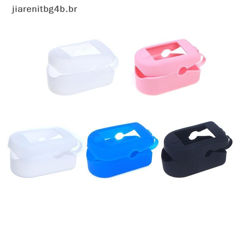 JIARN Bolsa De Armazenamento De Silicone , Clipe De Dedo , Oxímetro , Capa Protetora Médico , Suporte Protetor De Pulso 