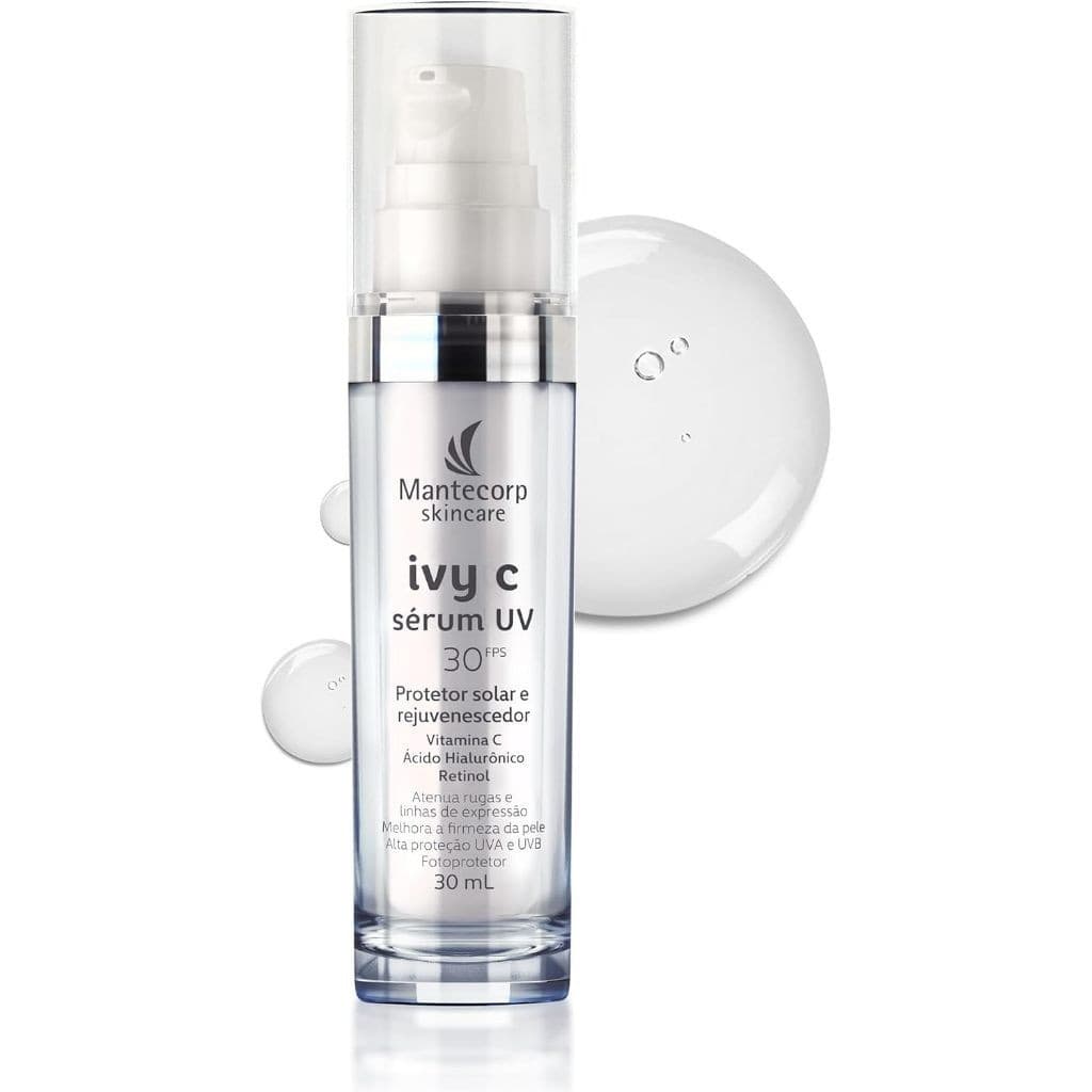 Mantecorp Ivy C Sérum 30ML – Rejuvenescedor Facial com Vitamina C e FPS 30
