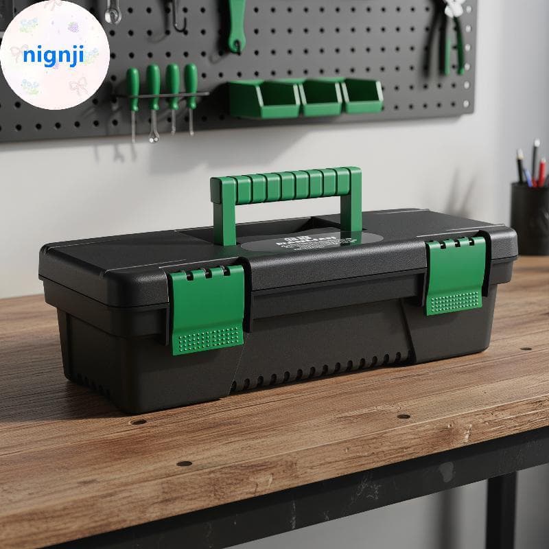 Nignji 10 Polegada Caixa De Ferramentas Plástico Caso De Armazenamento Para Carpintaria Reparos Elétricos Ferramenta Por
