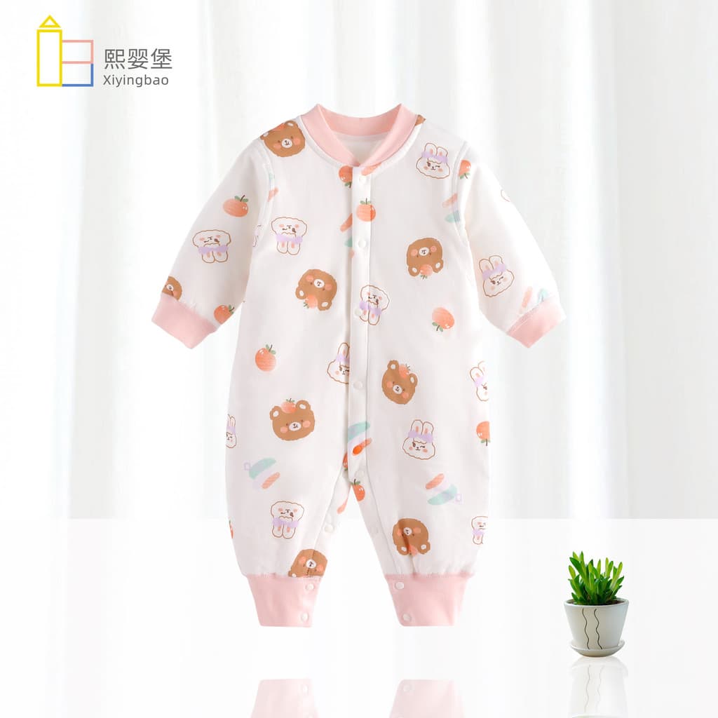 Anyang bebê roupas infantis bebê outono inverno estilo 40g roupas de algodão fino menino bebê menina uma classe mac