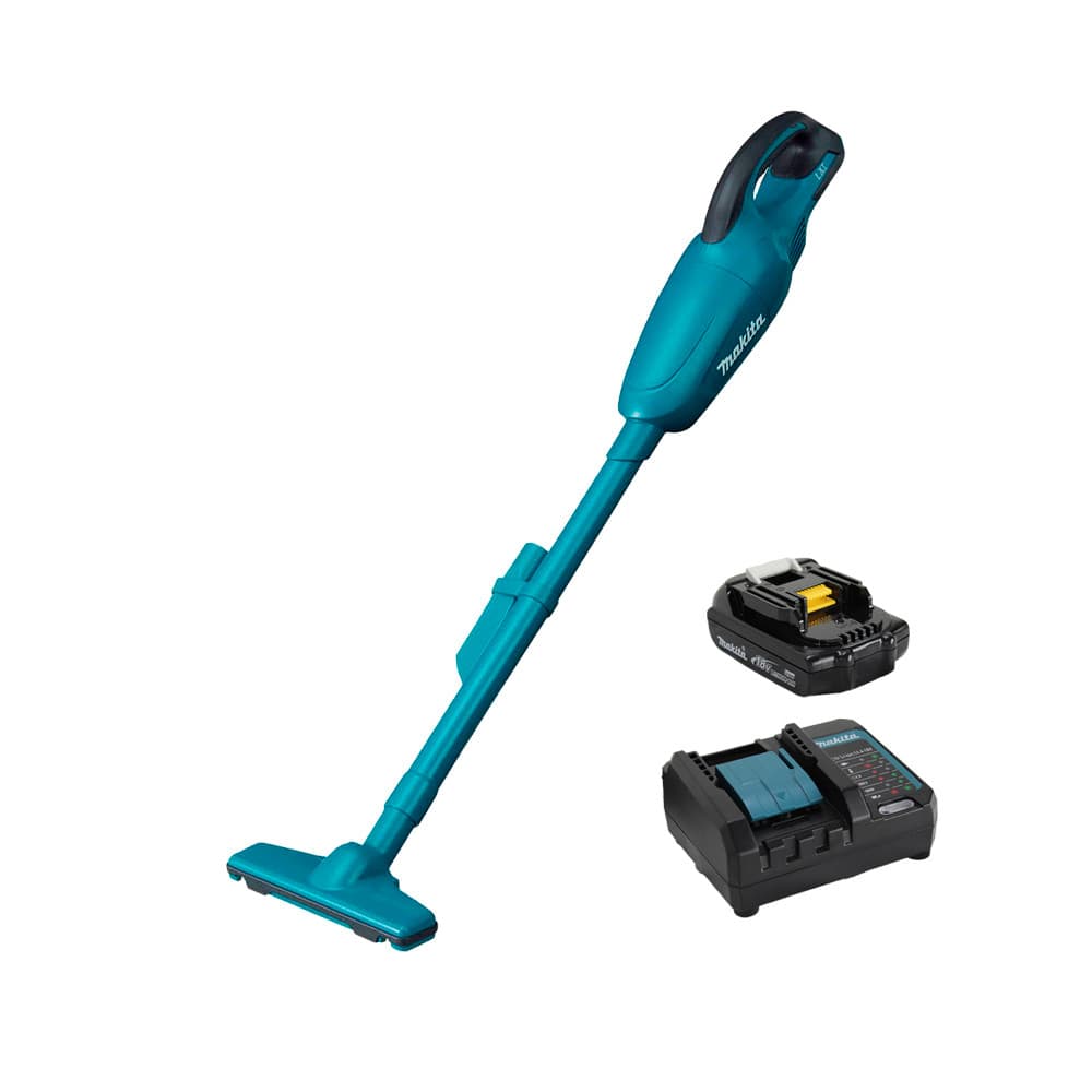 Aspirador de Pó Sem Fio DCL80Z-P + Bateria Carregador Makita