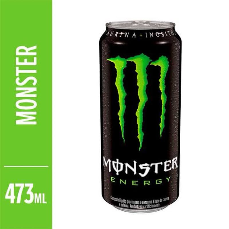 Energético Monster Sabores Lata com 473ml