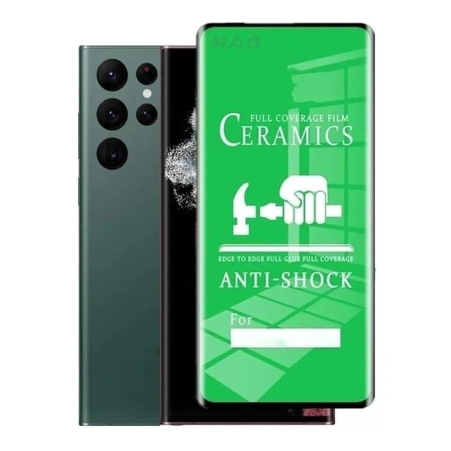 Película De Cerâmica 3D/9D Para Samsung Galaxy S9 S10 S20 Fe S21 S22 Plus S23 S24 Ultra